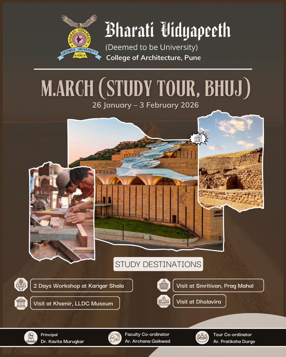 Architectural Settlement Study Tour - M.Arch