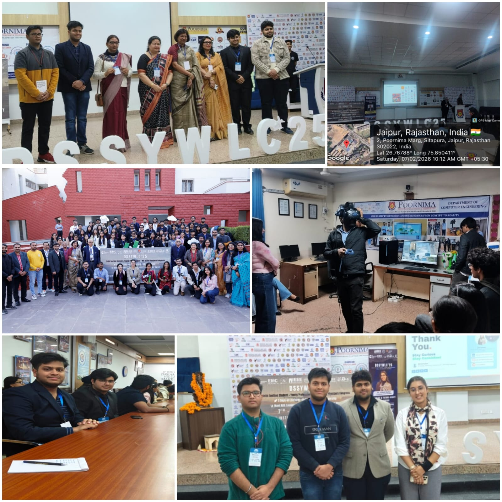 BVIMR IEEE Student Branch Technical Visit to DSSYWLC'25 Part 1 in Jaipur