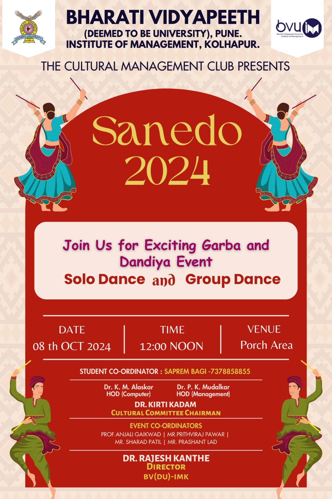 Navratri Special Dandiya Event 2024
