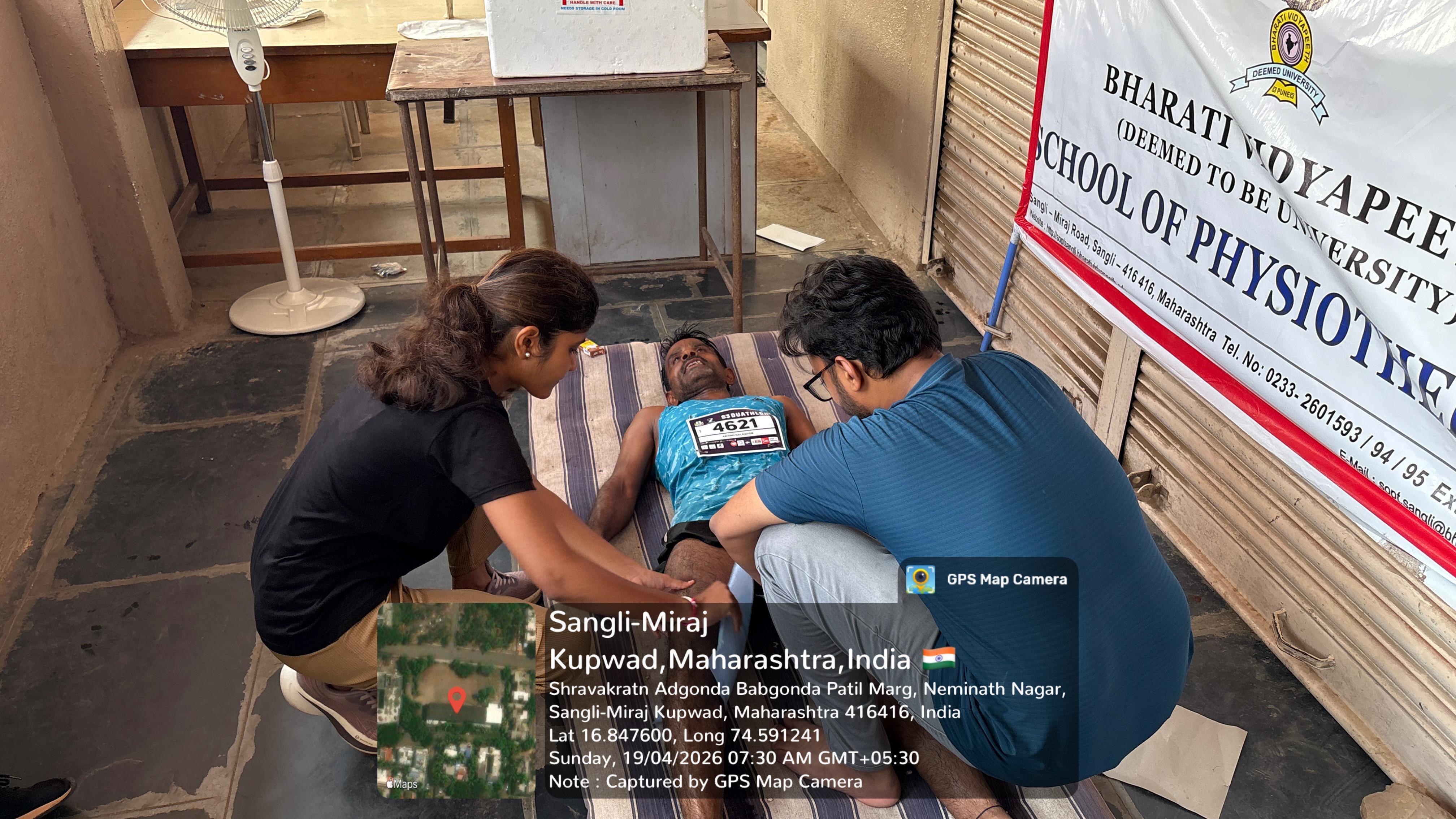 Physiotherapy Services at S3 Duathlon Season 4