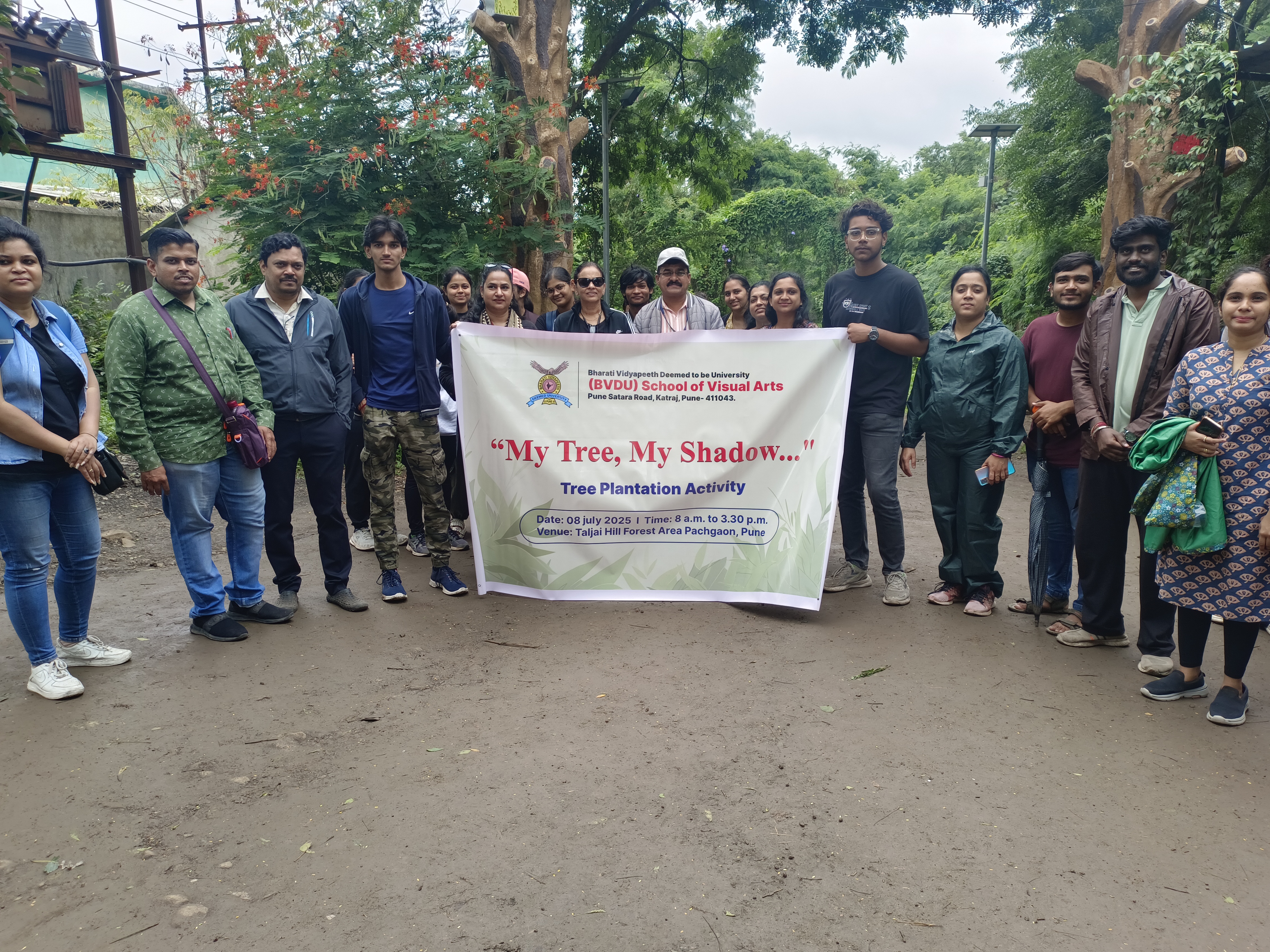  Tree Plantation Activity held at Taljai Hills on 8th July 2025 