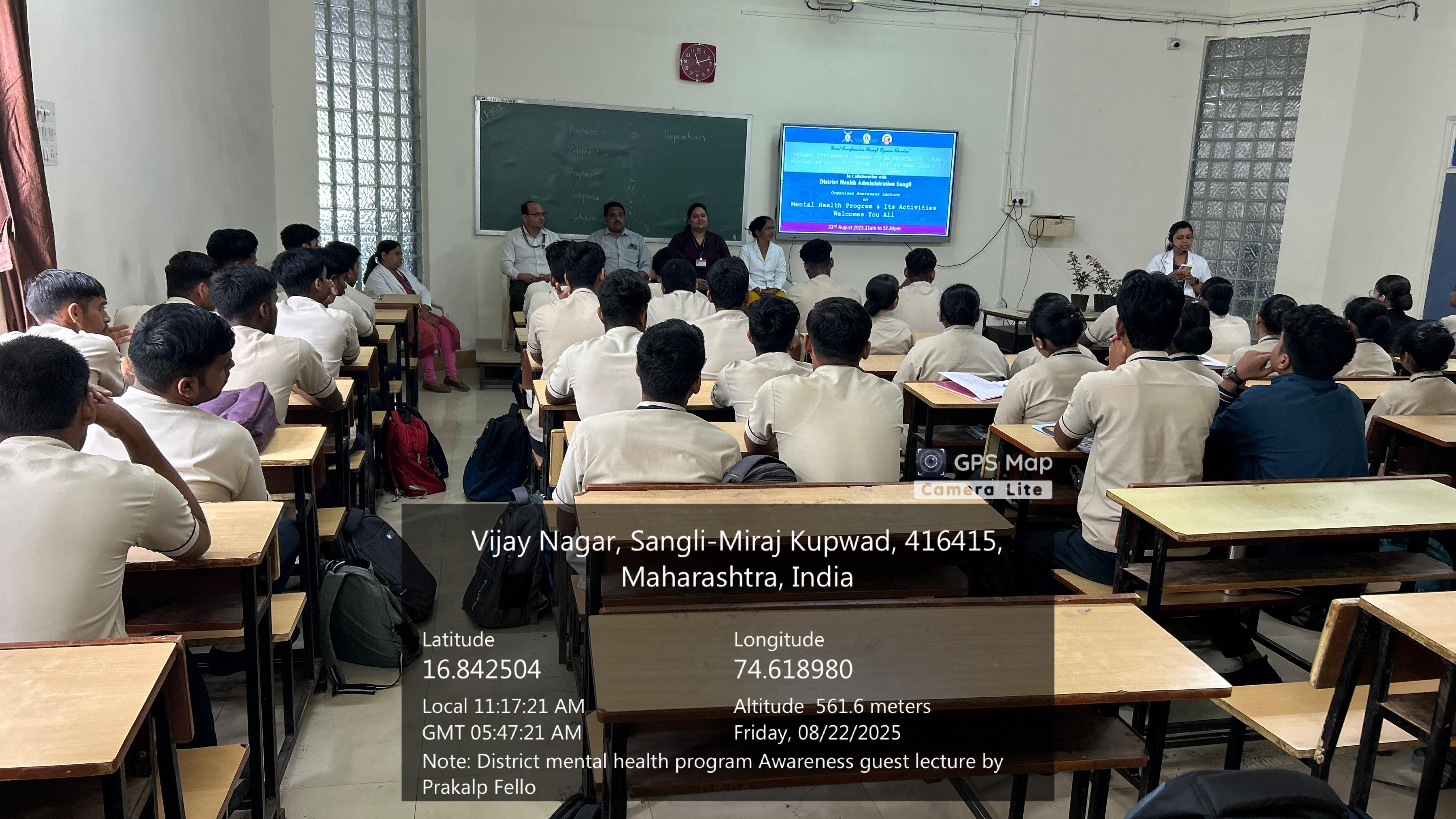 District Mental Health Awareness program