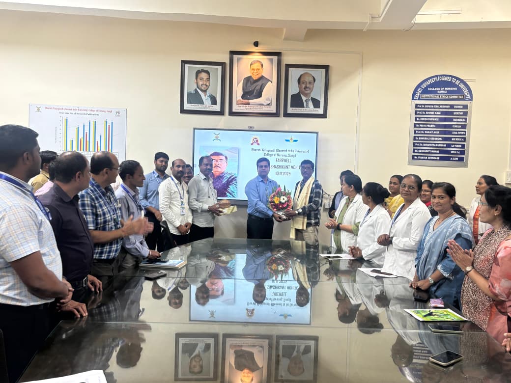 Mr. Shashikant Mohite Sir farewell 