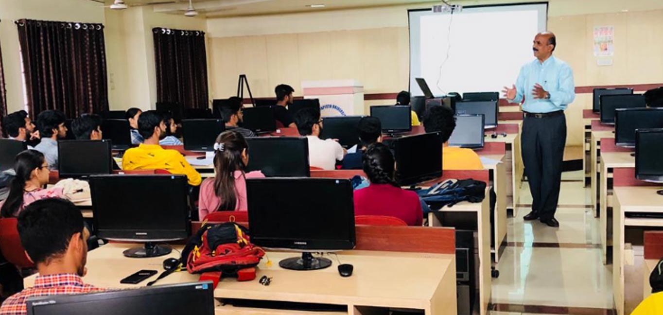  A Guest lecture on Business Research by Dr AM Gurav for BBA-ll students on 18 Feb 20