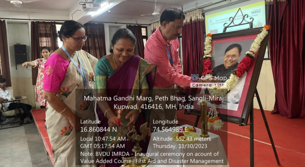 Dr. Nilima Bhore as Resource Person