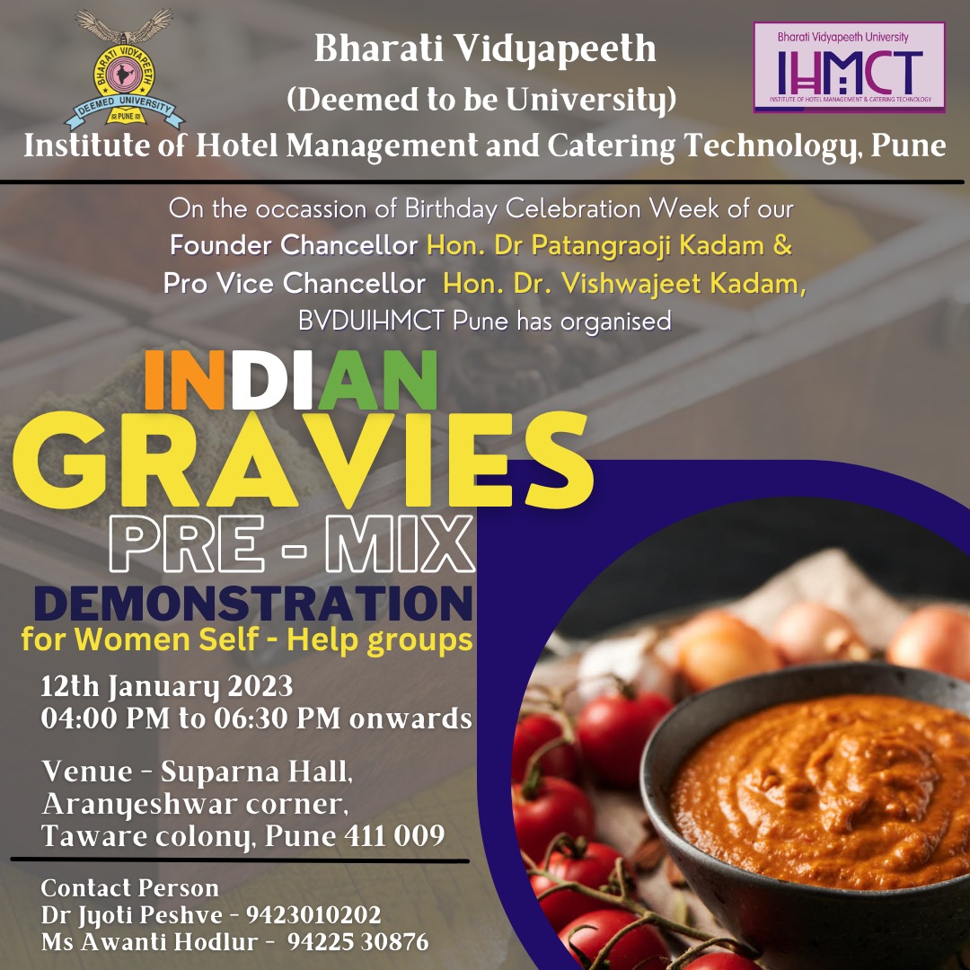 Indian Gravies Pre-mix workshop