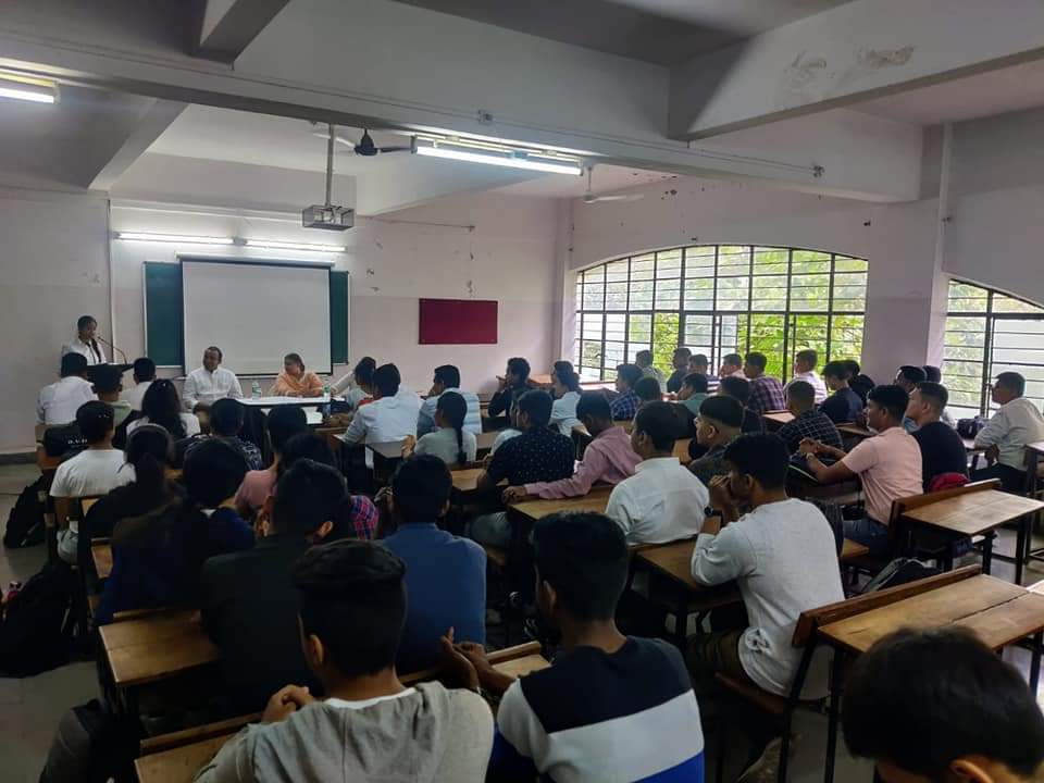 Guest Lecture on Chefs Life By Chef Bhushan Sawant