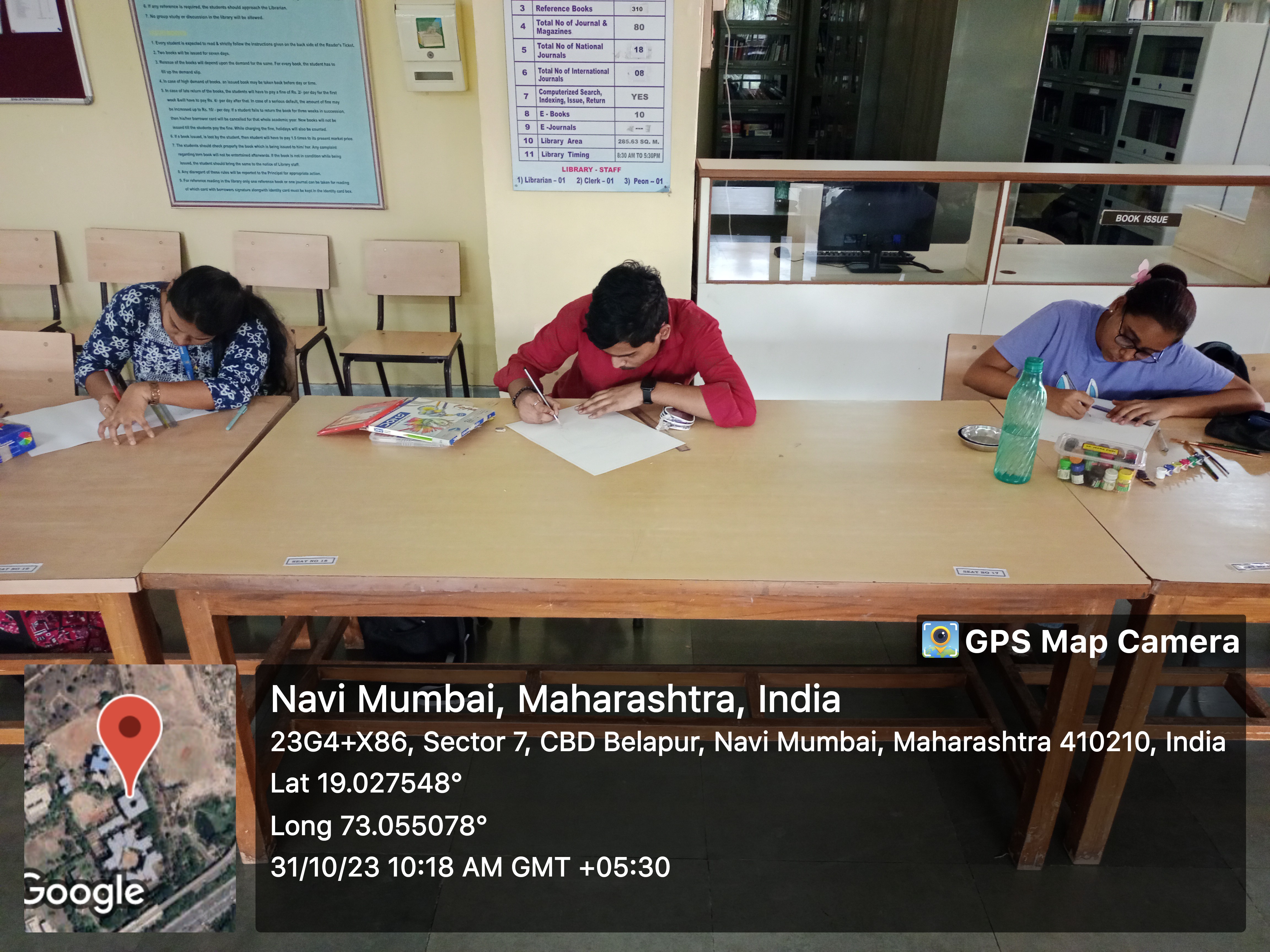 "On 31st October 2023 organised Intercollegiate Poster Making Competition on topic Innovations in Disaster Management to celebrate International Day for Disaster Reduction 2023, 18 students participated in competition"