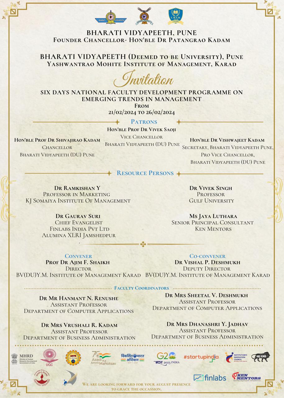 Online Faculty Development Programme