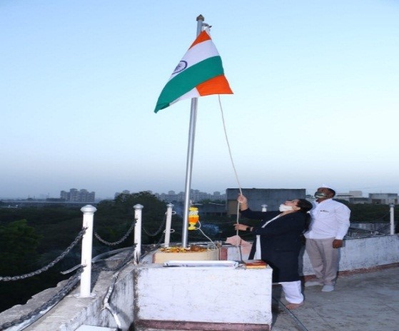 Organization of 73rd Republic Day By department of Gynecology & FMT   