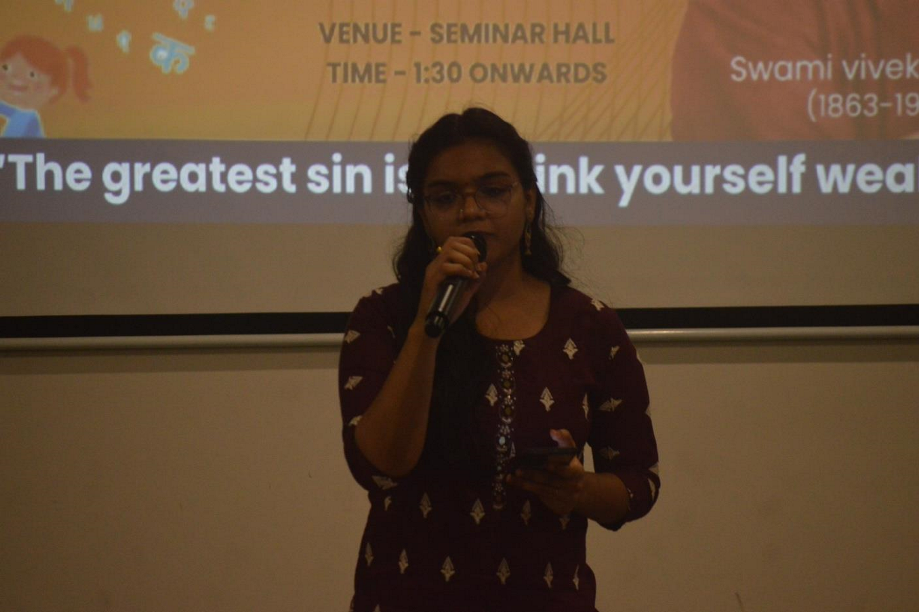 Youth Day and Hindi Divas