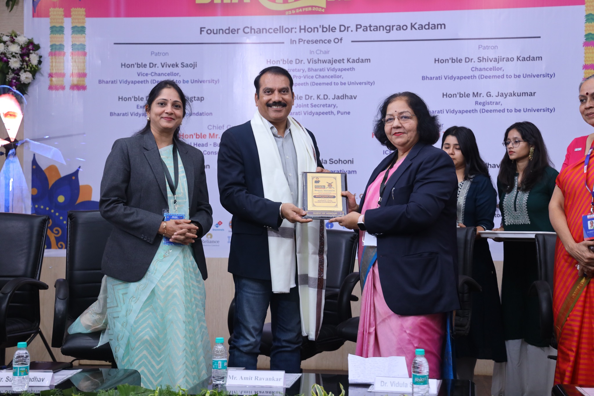 Inauguration Bharatriyam 2k24 Annual Techno Cultural Fest