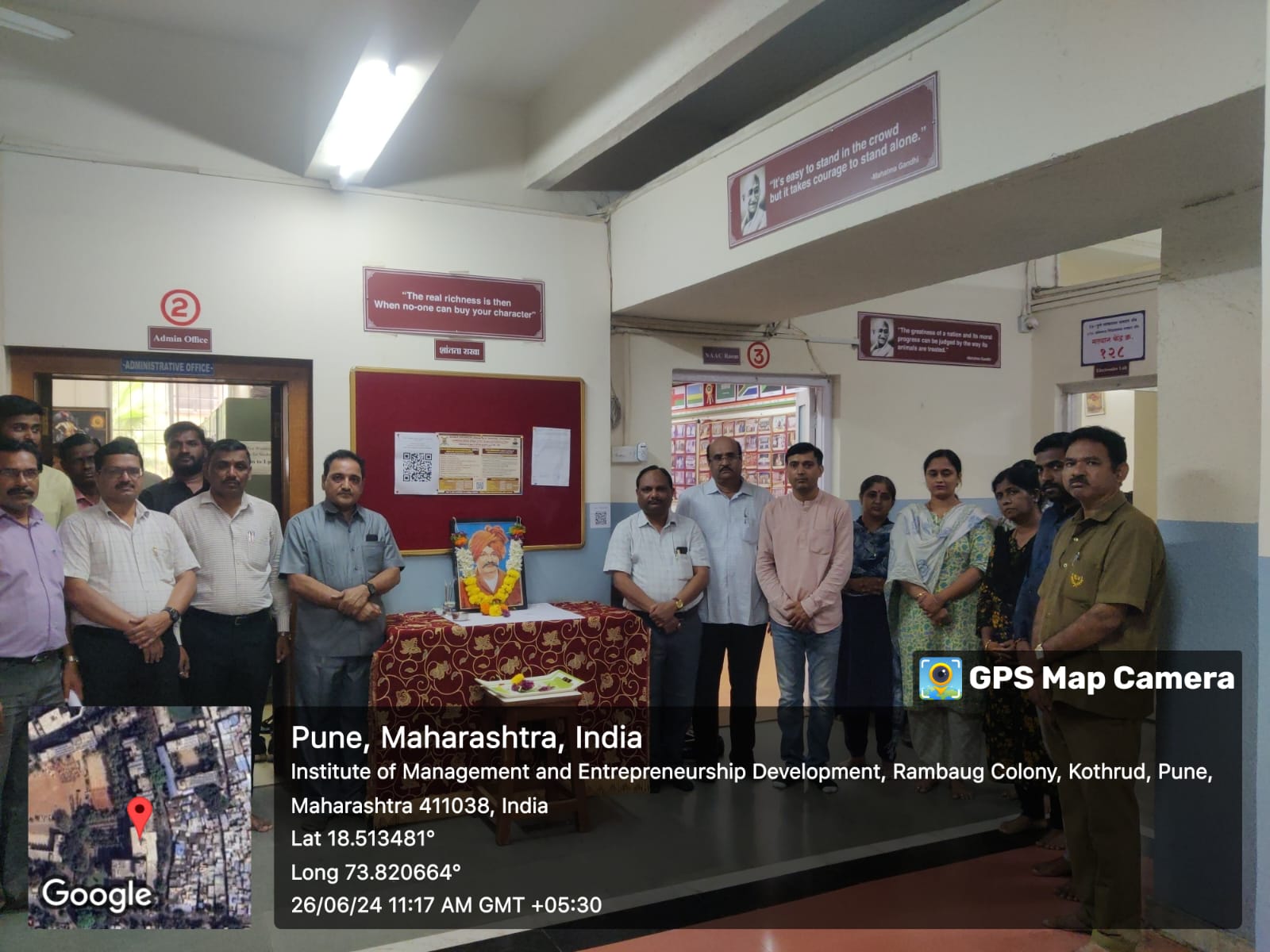 Chhatrapati Shahu Maharaj's birth anniversary  celebration