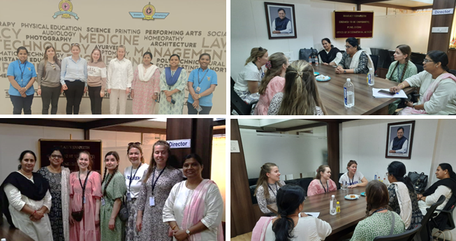 Bharati Vidyapeeth (Deemed to be University) and University of South-Eastern Norway have joined hands for Student Exchange Program