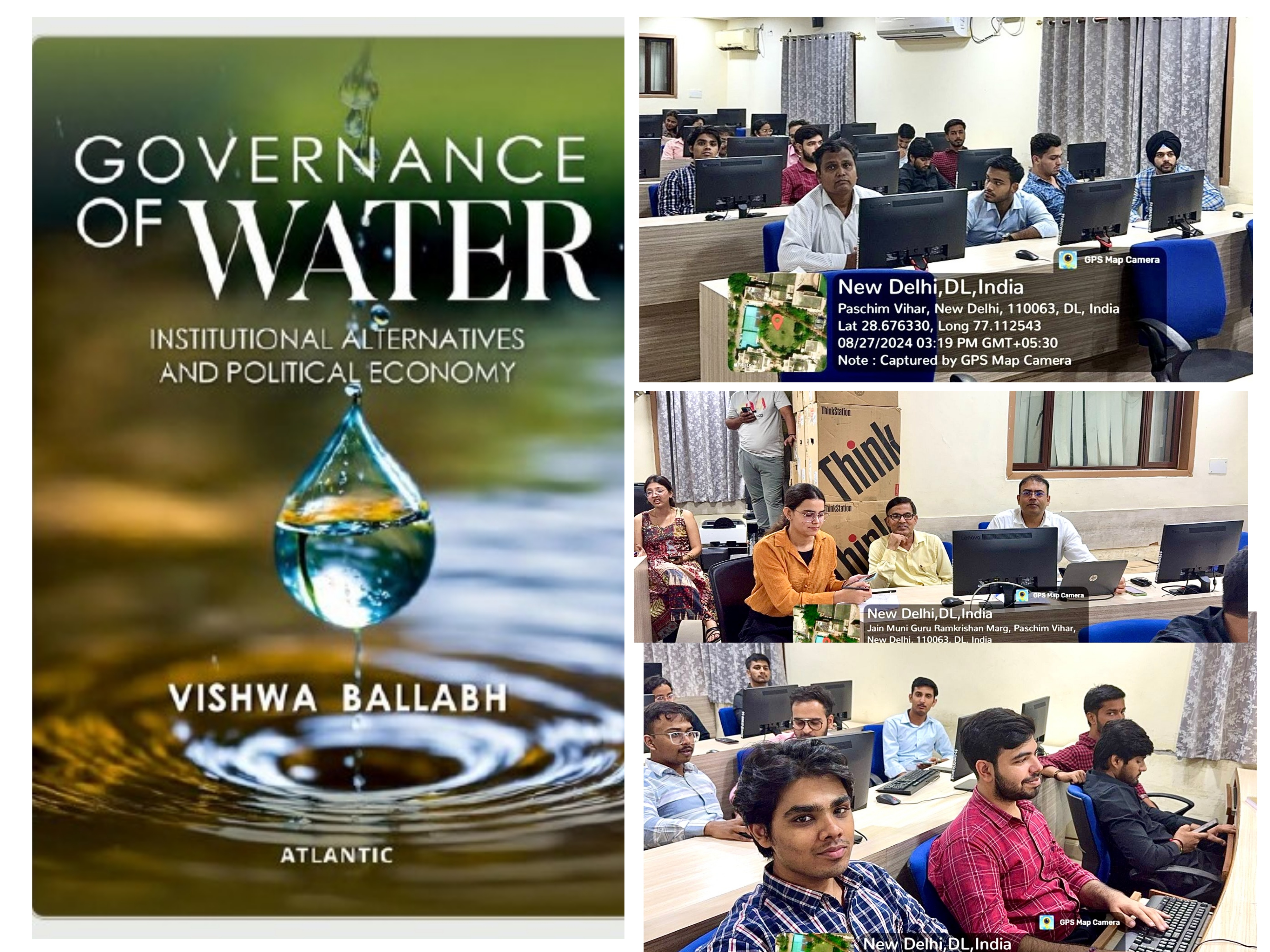 Governance of Water- An Authors Talk  by Author Dr. Vishwa Ballabh