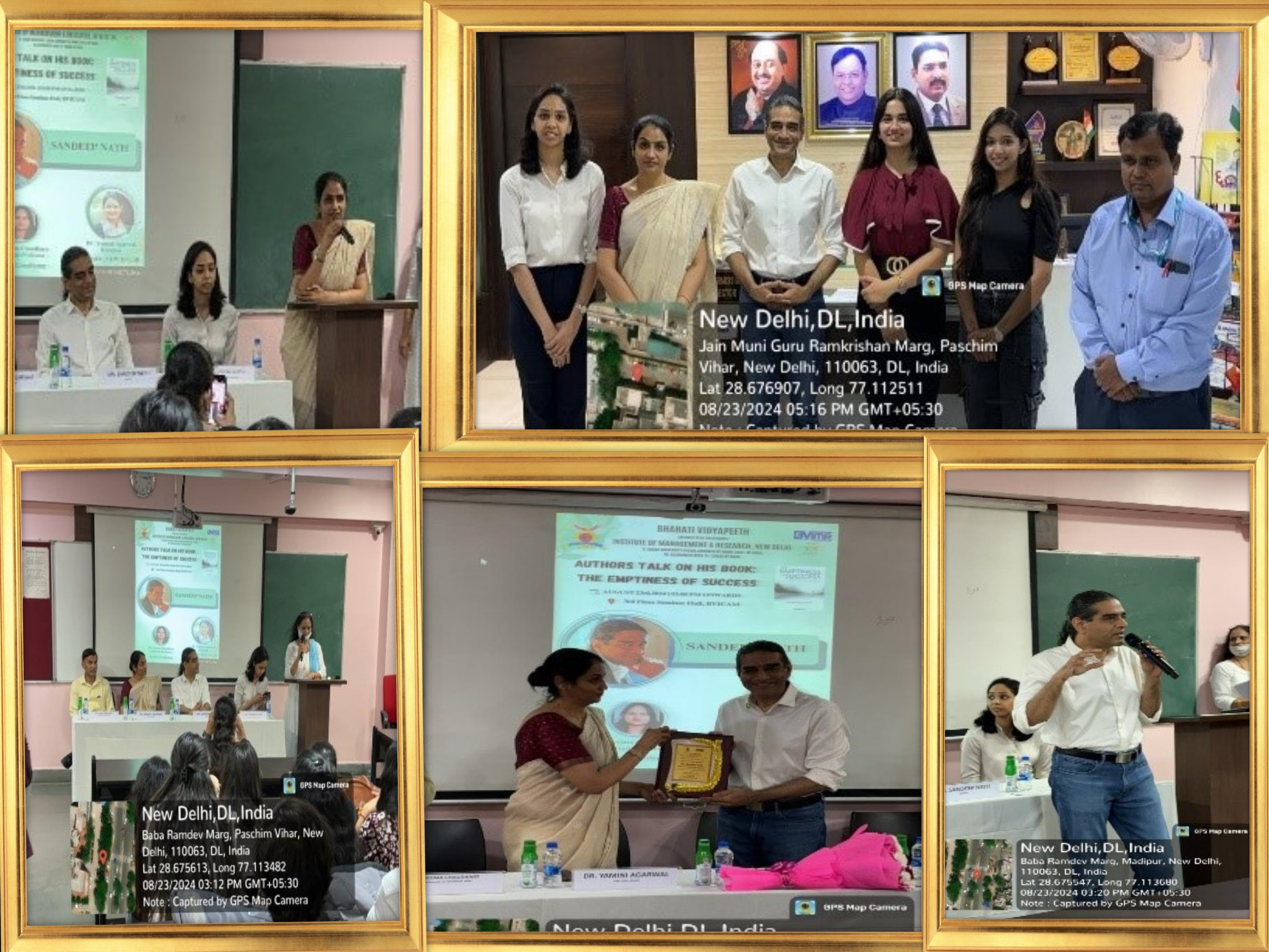 “Author's Talk” by Author Mr. Sandip Nath