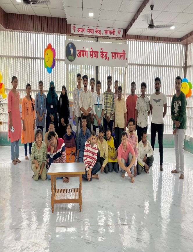 Donations to Apang Seva Kendra- Social Outreach Initiative