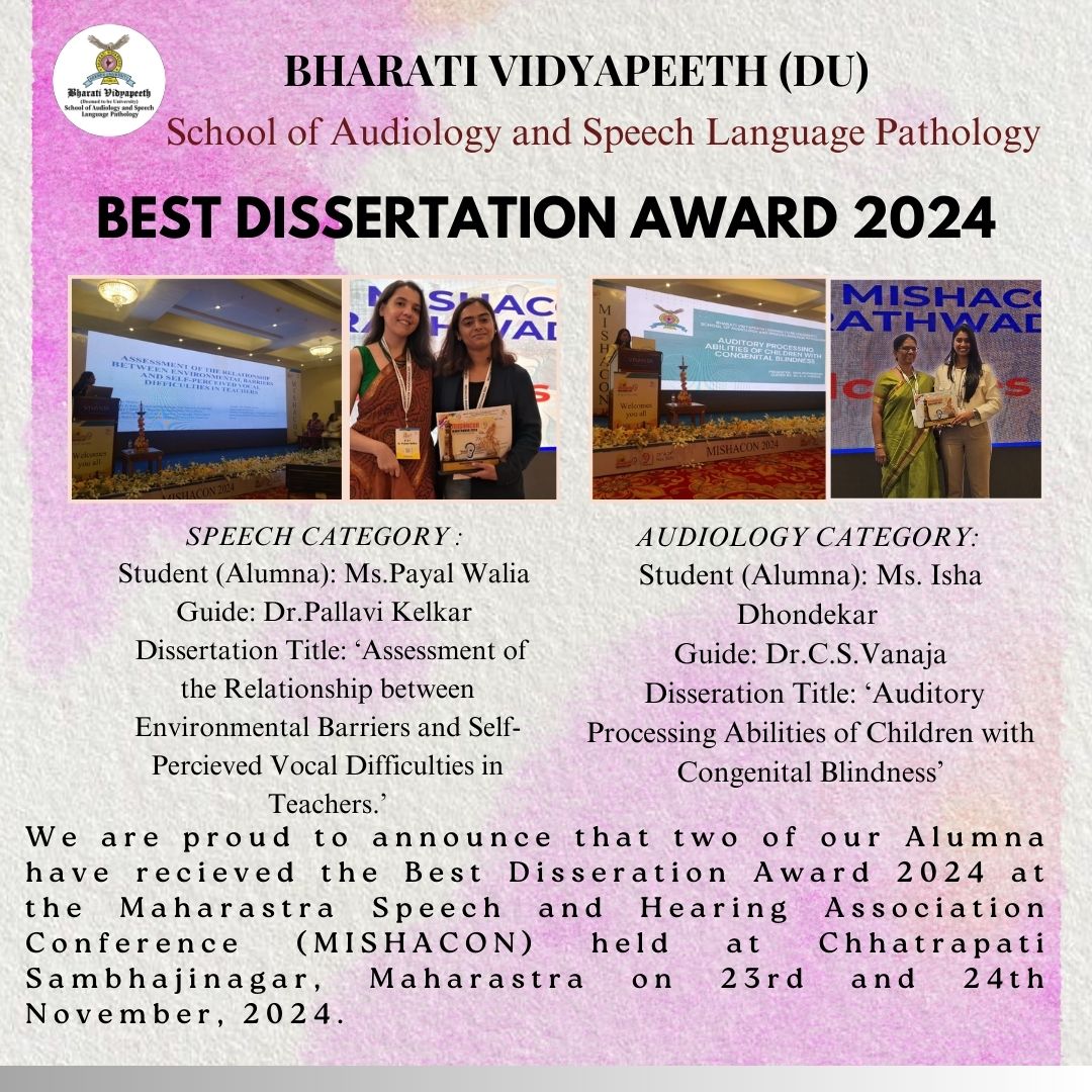 Best Dissertation Award 2024