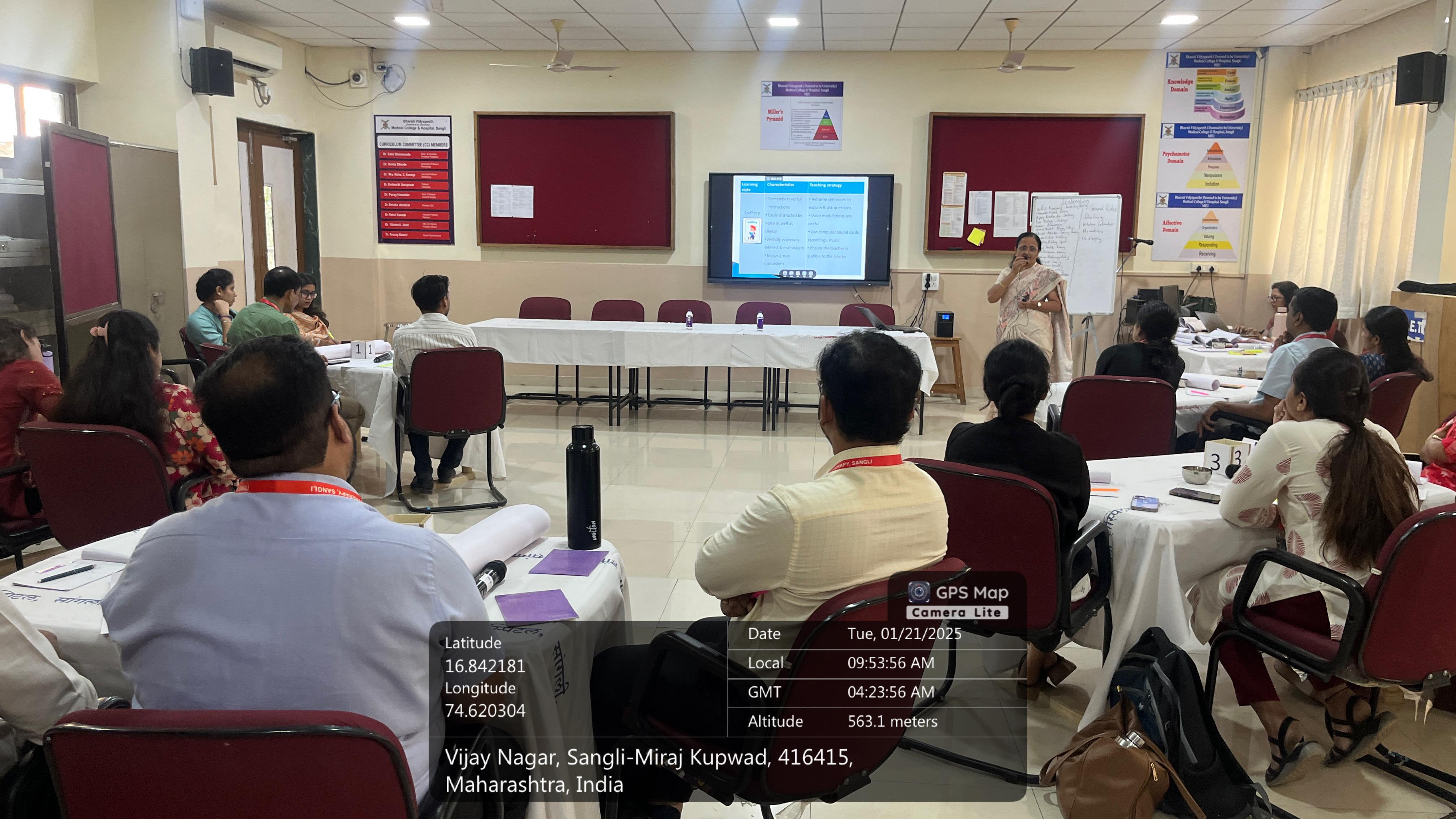 21st- 22nd Jan 2025 FDP on Practical Approaches to Effective Teaching Learning Methodologies