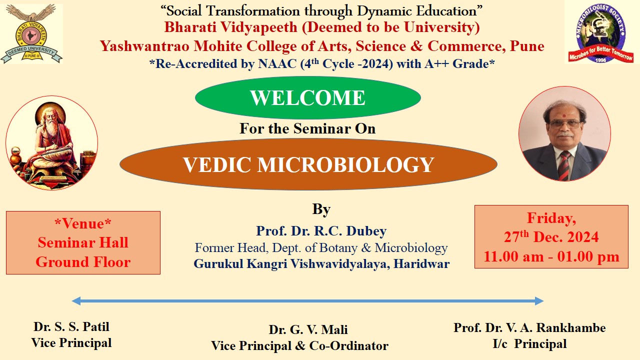 Seminar on Vedic Microbiology