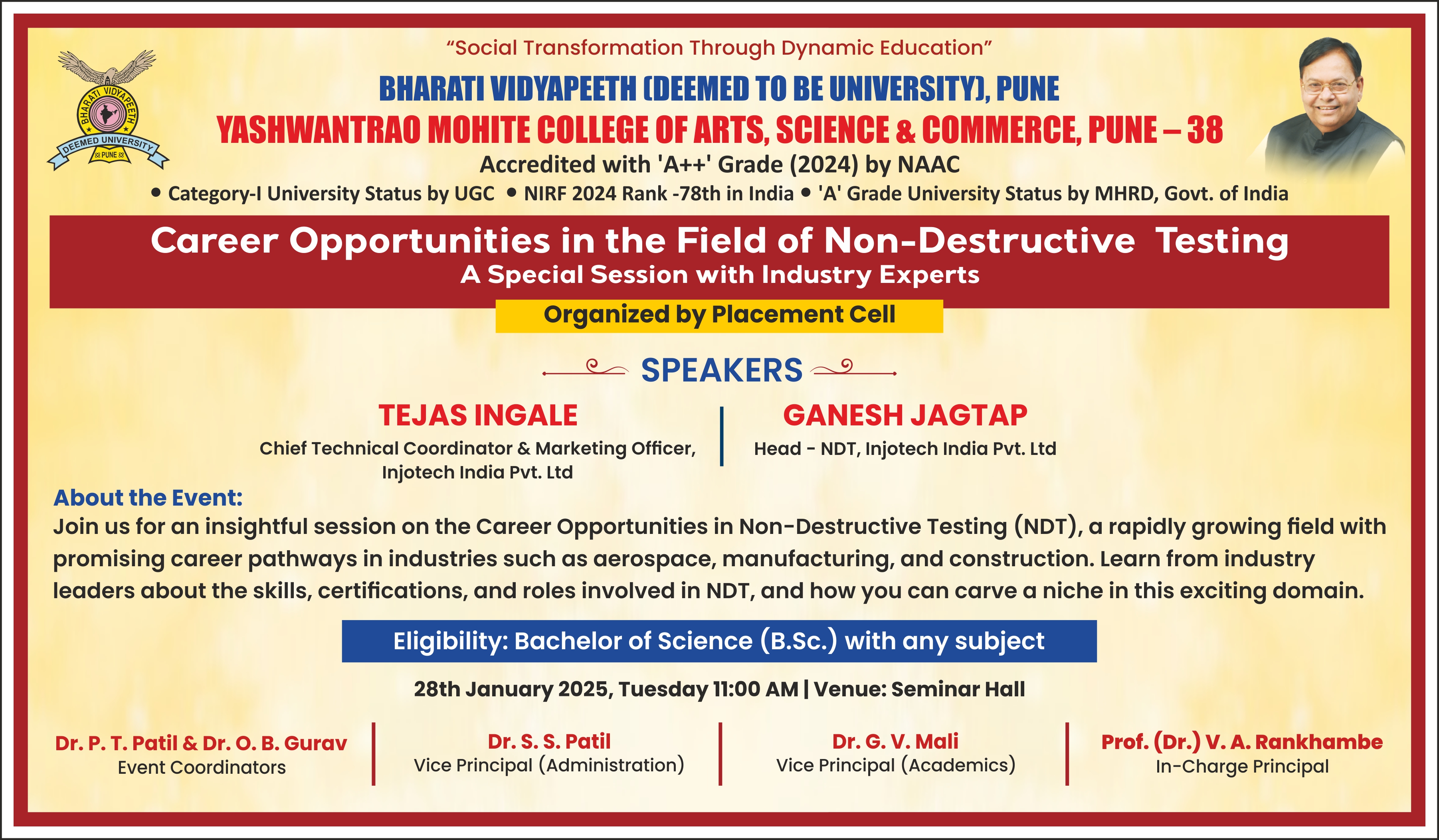 Session on Career Opportunities