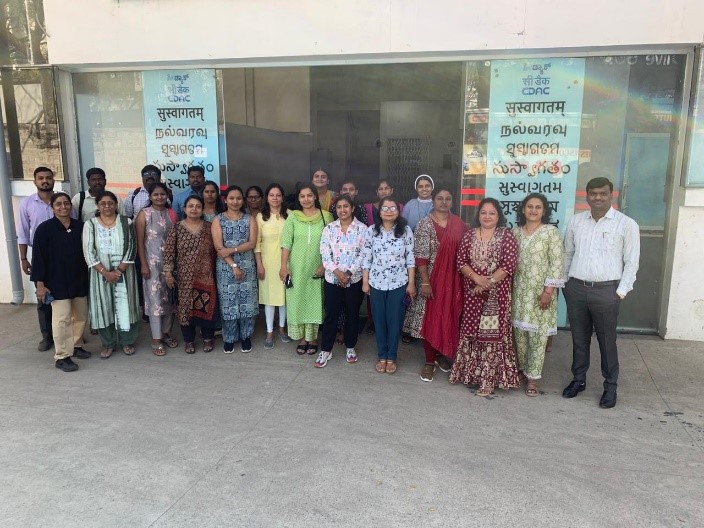 Dr. Suvarna Patil - FDP at C-DAC Bengaluru