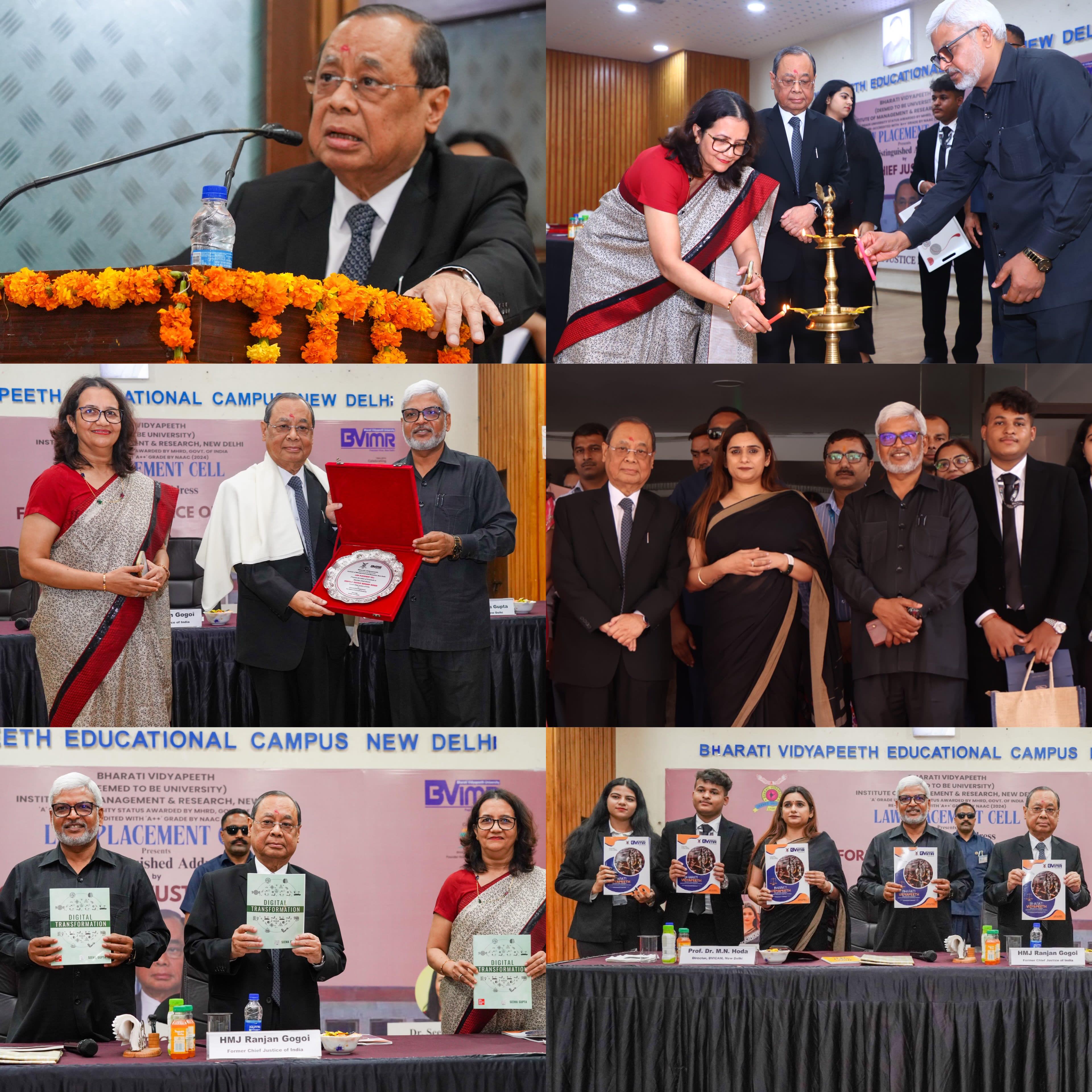 Placement Session in Law Orientation Programme by Law Placement Cell, Dept of Law , BVIMR New Delhi