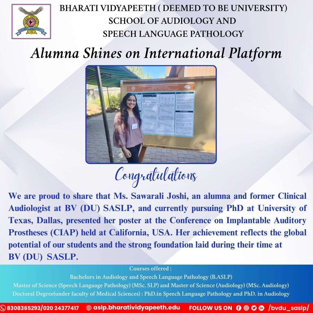 Alumna Shines on International Platform