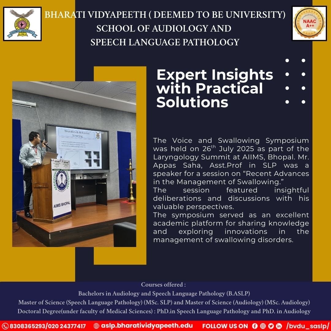 The Voice and Swallowing Symposium