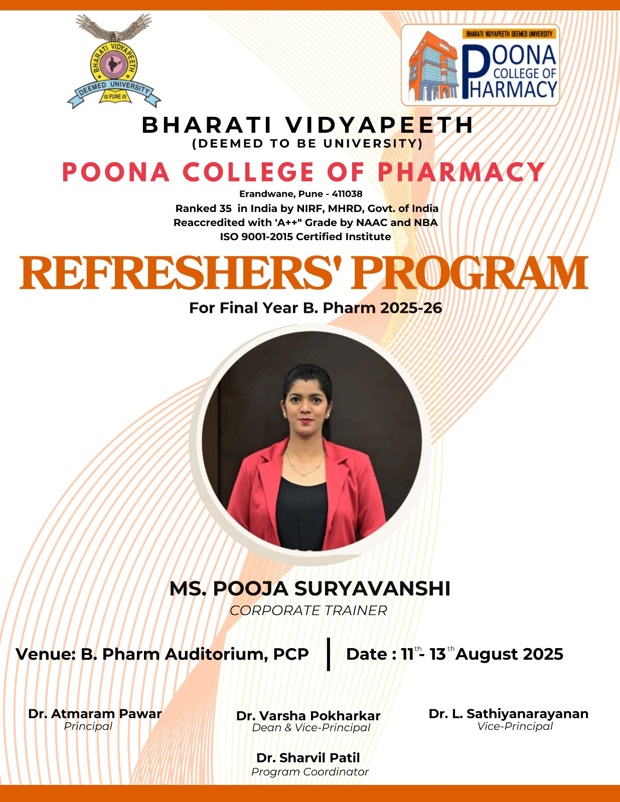 Refresher Program Final Y BPharm 2025