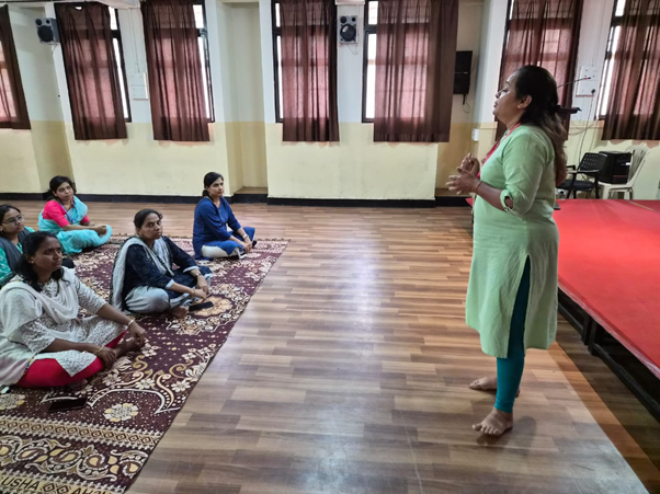 Health Guidance Session Conducted for Female Staff