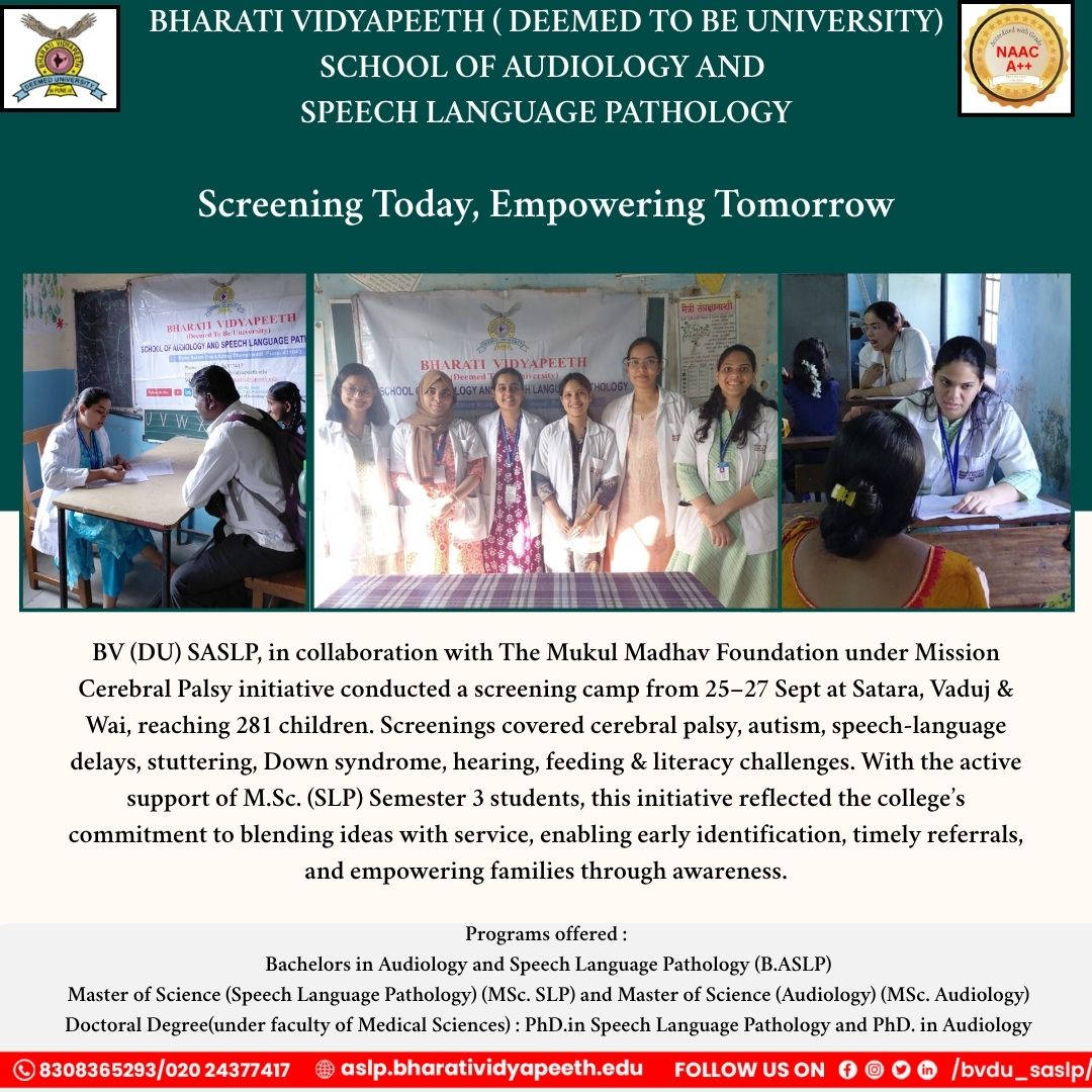 Screening Today Awarness Tommorrow