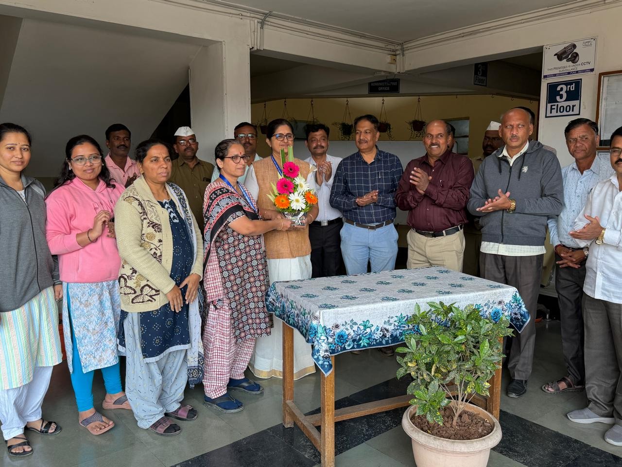  Felicitation of Prof. Dr. Pooja Narwadkar