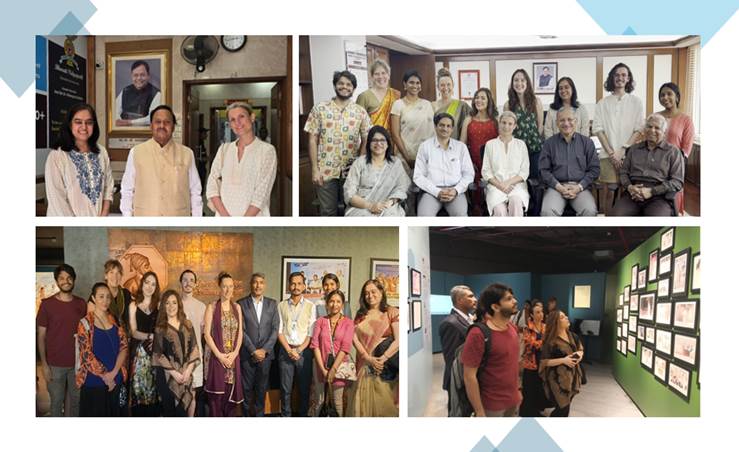 FRENCH STUDENTS EMBRACE ANCIENT HEALING AT BVDU PUNE