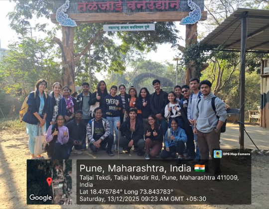 EVS field trip to Taljai tekdi