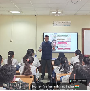 Seminar on “The Myopia Approach” with Optom. Rupam Sinha