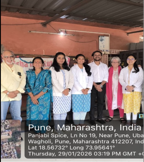Eye Screening Camp organized at Disha Institute, Wagholi, Pune 