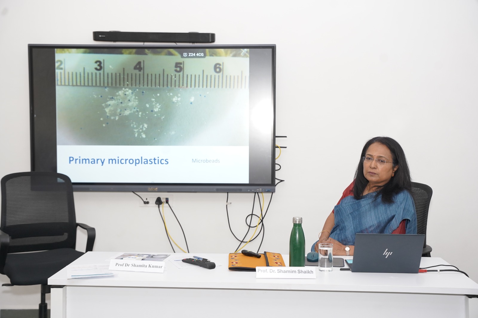 Workshop on Microplastics in a Warming World at BVIEER