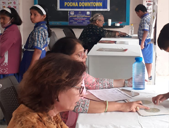 Rotary Club of Poona Downtown & Dr. Gogate’s Eye Clinic Camp 