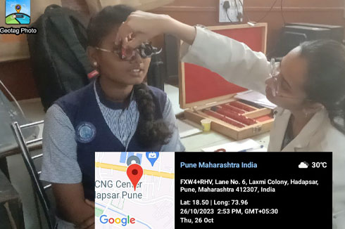 Suzlon One Earth Eye Screening Camp 