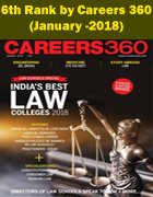 6th Rank by Careers 360 (January-2018)