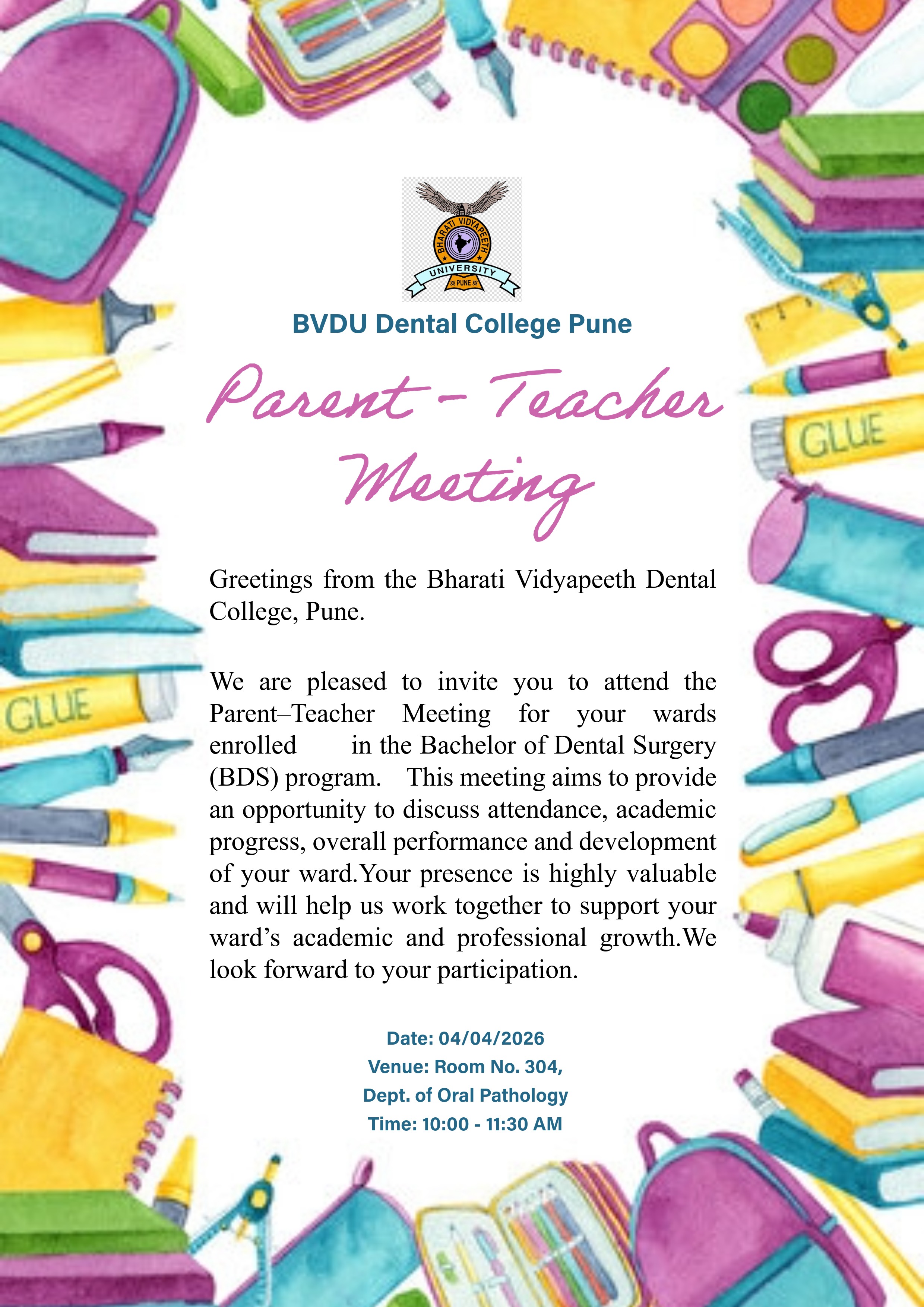 Parent Teacher Meeting